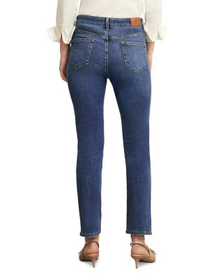 Macy Slim Leg Jeans in Mid Wash