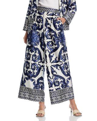 Gracia - Damask Print Pants