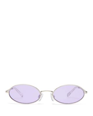Love Train Oval Sunglasses, 56mm