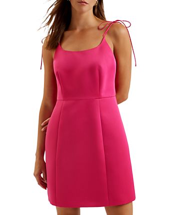 pink dress women nearby Women's Dresses 95% Polyester 5% SpandexLining Shop Designer Pink Dresses For
