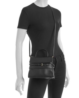 Tie Me Leather Shoulder Bag