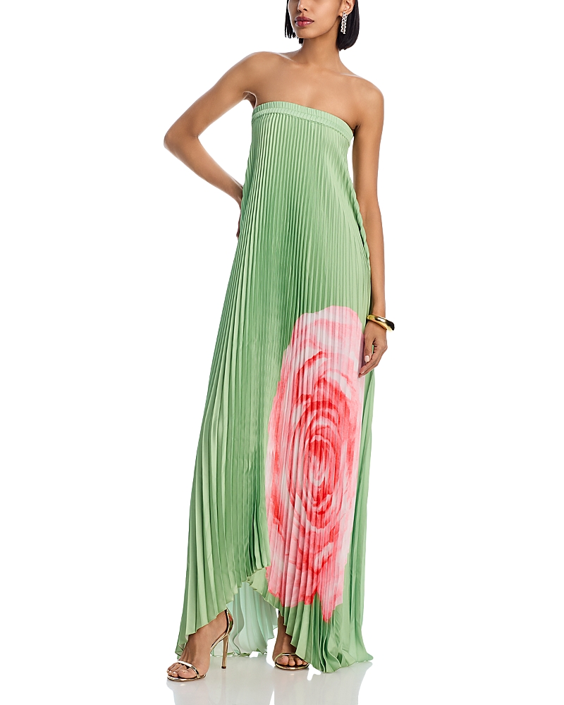 L'IDÉE L'IDEE BISOUS PLEATED GOWN