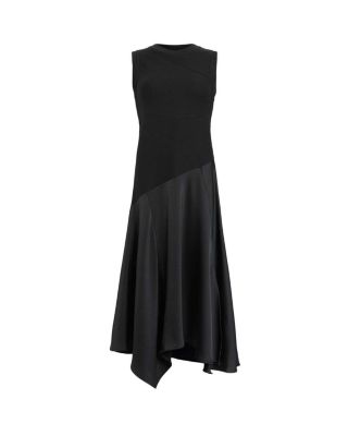 Pia Satin Midi Dress
