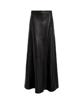 Giana Maxi Leather Skirt