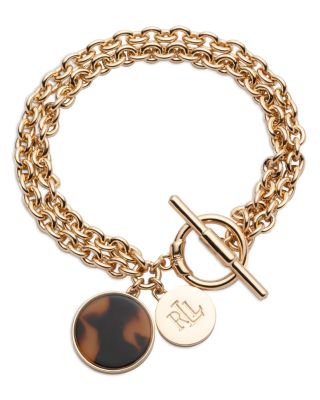 Ralph Lauren - Flex Double Chain Logo Bracelet