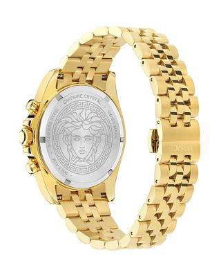 Greca Chrono Wave Chronograph Watch, 43mm