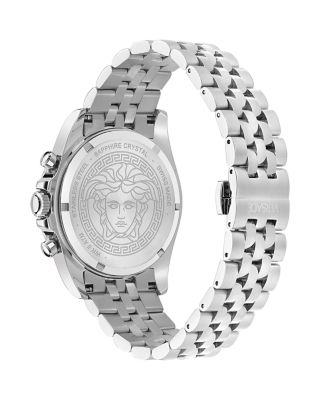 Greca Chrono Wave Chronograph Watch, 43mm