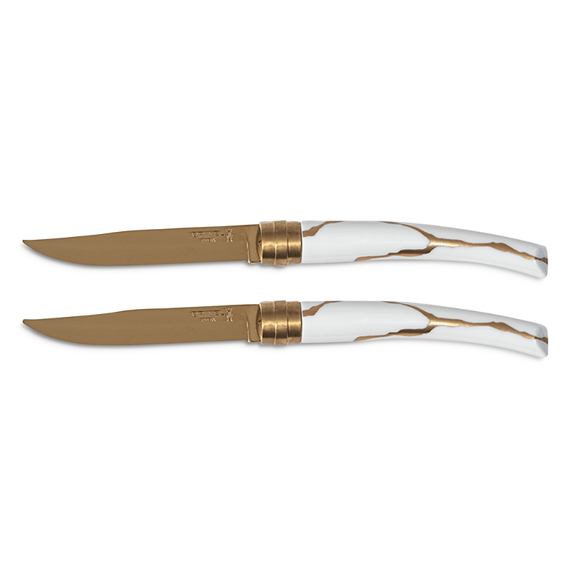 Shop Bernardaud Kintsugi Gold Table Knives, Set Of 2