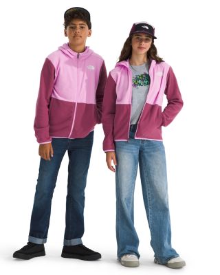 Unisex Teen Glacier Full Zip Hooded Jacket - Big Kid
