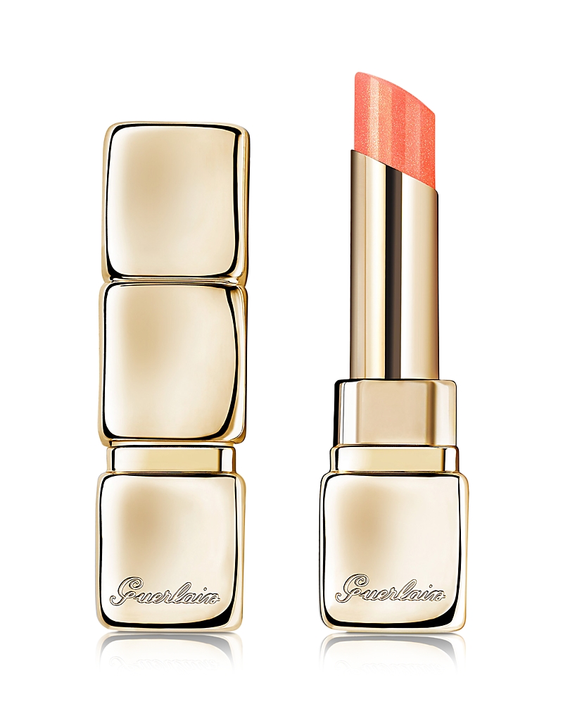 Guerlain Kisskiss Bee Glow Honey Tint Balm Pearly 3.2g 389 Pearly Peach In Orange