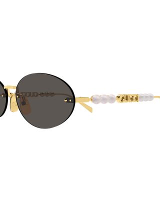 Fashion Show Oval Sunglasses, 62mm