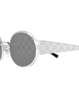 Guccissima Oval Sunglasses, 51mm