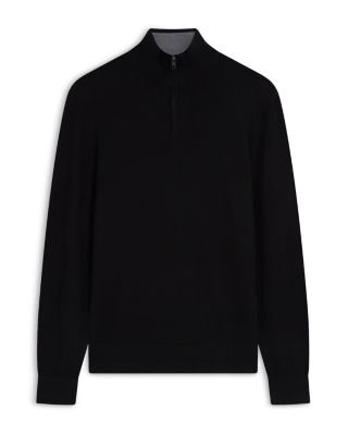 Merino Quarter Zip Sweater