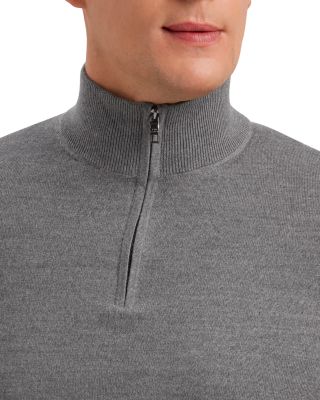 Merino Quarter Zip Sweater