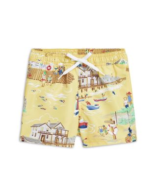 Ralph Lauren - Boys' Traveler Polo Bear Swim Trunk - Baby