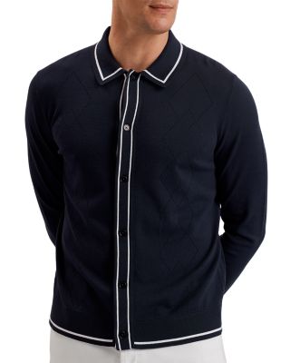 Elmdon Diamond Stitching Button Shirt