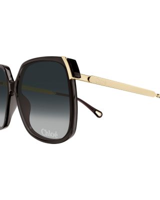 Aly Combi Square Sunglasses, 60mm