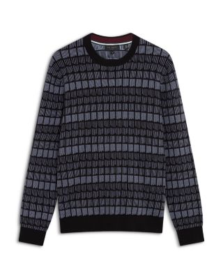 Osburn Crewneck Jacquard Sweater