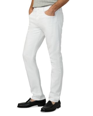 The Asher Slim Fit Jeans in Clean White