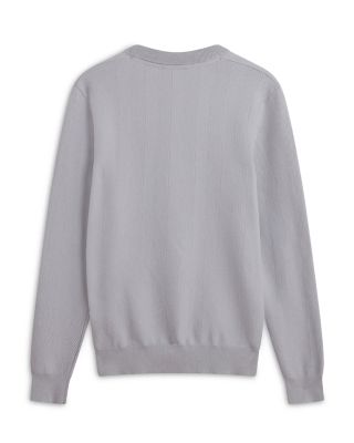 Jamals Textured Crewneck Sweater