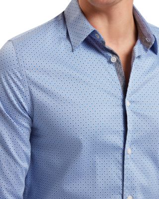 Rowett Slim Fit Button Front Shirt