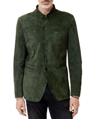 John Varvatos - Varick Suede Slim Fit Jacket