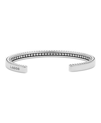 Men's Sterling Silver Anthem Cuff Bracelet