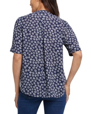 Charming Oversized V-Neck Top