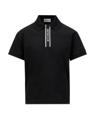 Boys' Logo-Trimmed Cotton Piquet Polo Shirt - Big Kid