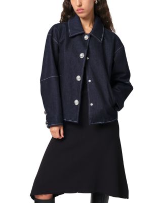 Indio Faux Leather Cropped Jacket