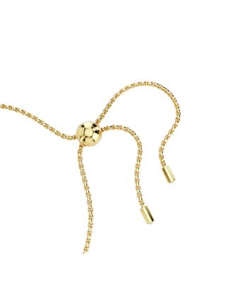 Matrix Crystal Pear Slider Tennis Bracelet