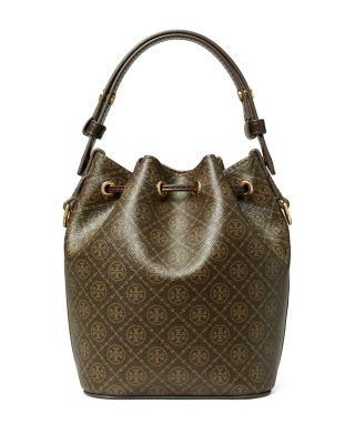 T Monogram Mini Bucket Bag