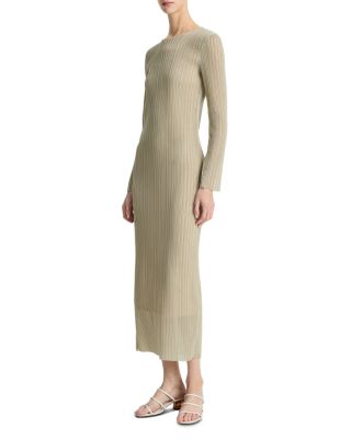 Long Sleeve Round Neck Dress