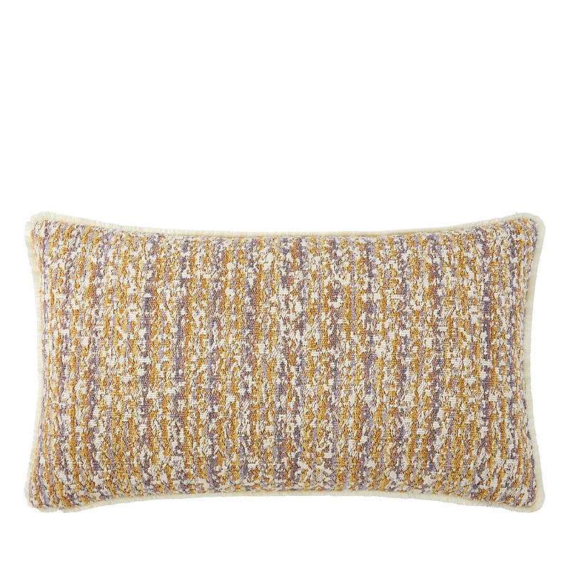 Shop Yves Delorme Illusion Decorative Pillow, 13 X 22 In Beige