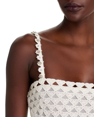 Camara Heart Lace Mini Dress