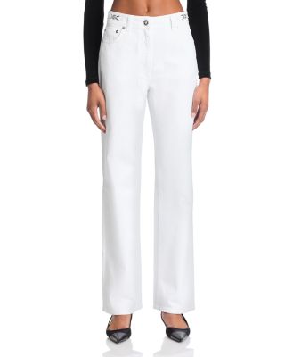 High Rise Jeans in White