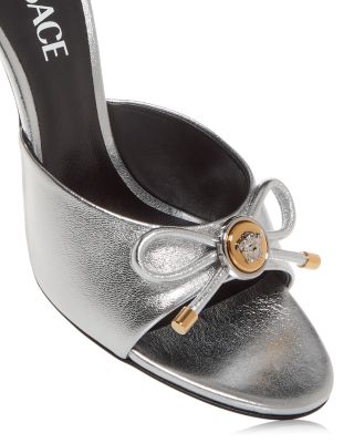 Women&#39;s Opera Bow 85mm Patent Mules