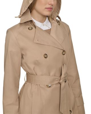 Hooded Trench Coat