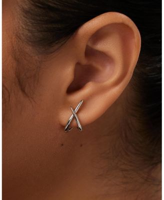 Sloane Silver Stud Earrings