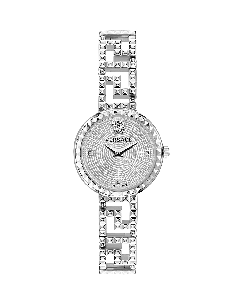 Versace Greca Goddess Watch, 28mm In Silver