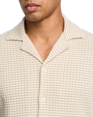 Short Sleeve Button Front Camp Shirt