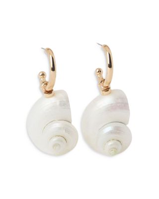 AQUA - 8 Other Reasons Imitation Shell Earrings - Exclusive
