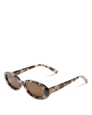Le Specs - Outta Love Oval Sunglasses, 51mm