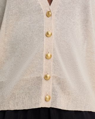 Roma V Neck Cardigan Sweater