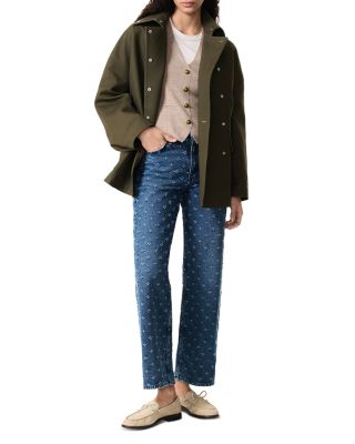 Shea High Rise Ankle Jeans in Vintage Tweed