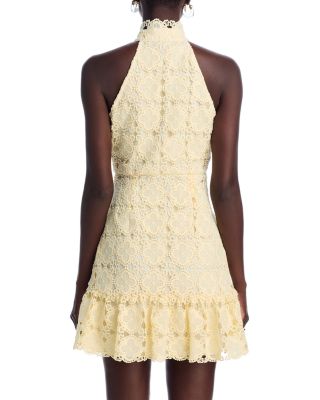 Lace Mini Shirt Dress - Exclusive