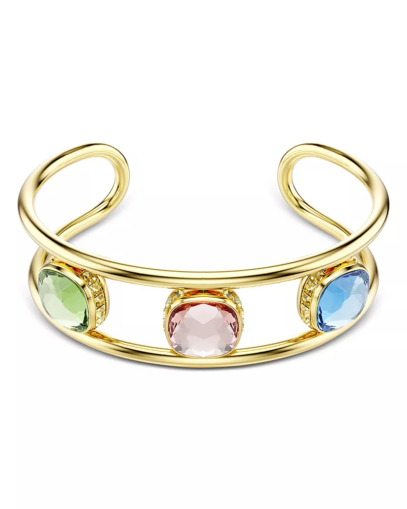 Swarovski Chroma Crystal Reversible Cuff Bracelet