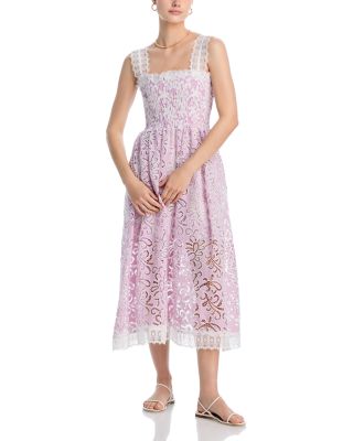 Waimari - Palmetto Embroidered Dress