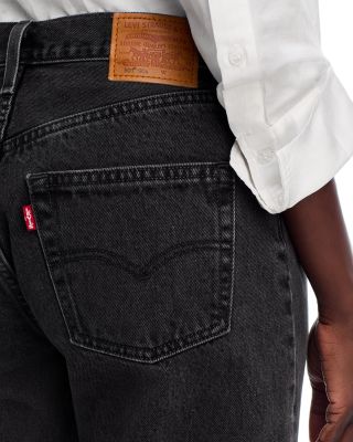 501 90s High Rise Straight Ankle Jeans in Smooth Operator