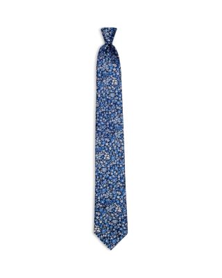 Woven Floral Silk Tie - Exclusive